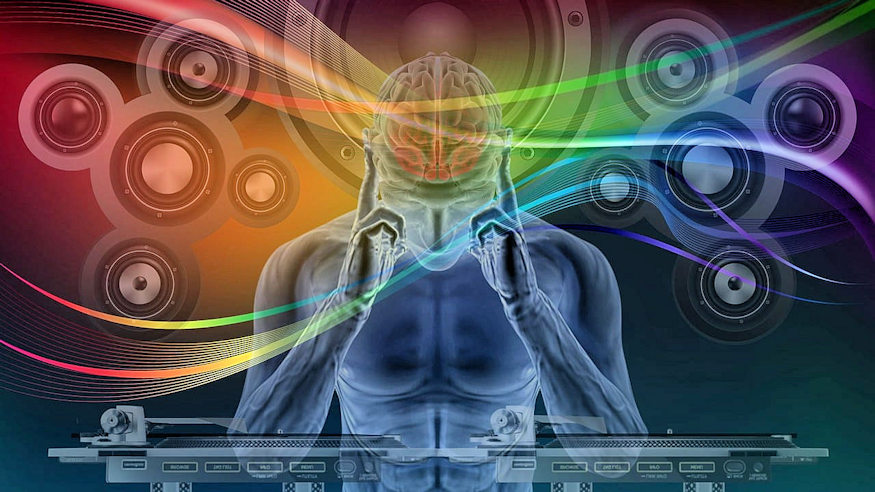 White noise pink noise